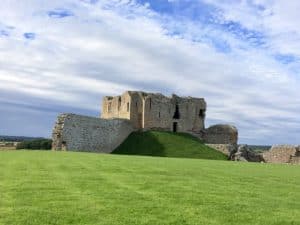 Duffus Castle in Scotland