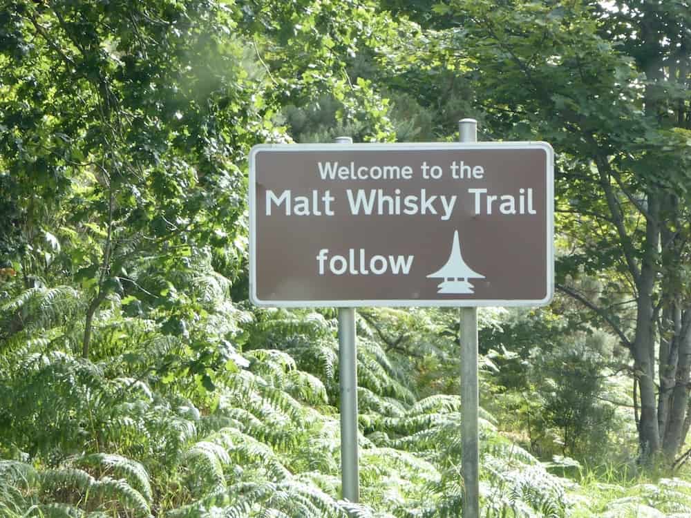 The Malt Whisky Trail Signpost