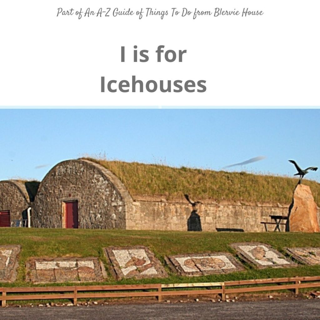 I is for ice houses